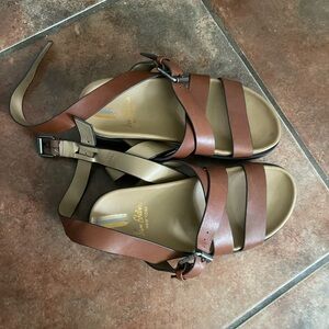 Sam Edelman Brown Leather Sandals